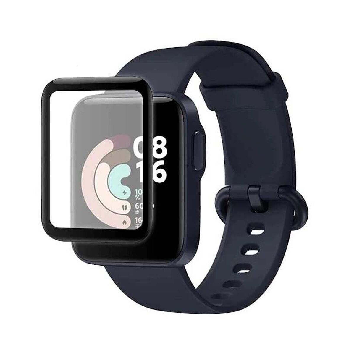 Vendas Xiaomi Redmi Watch 3 Active Uyumlu Tam Kaplama PMMA Pet Saat Ekran Koruyucu