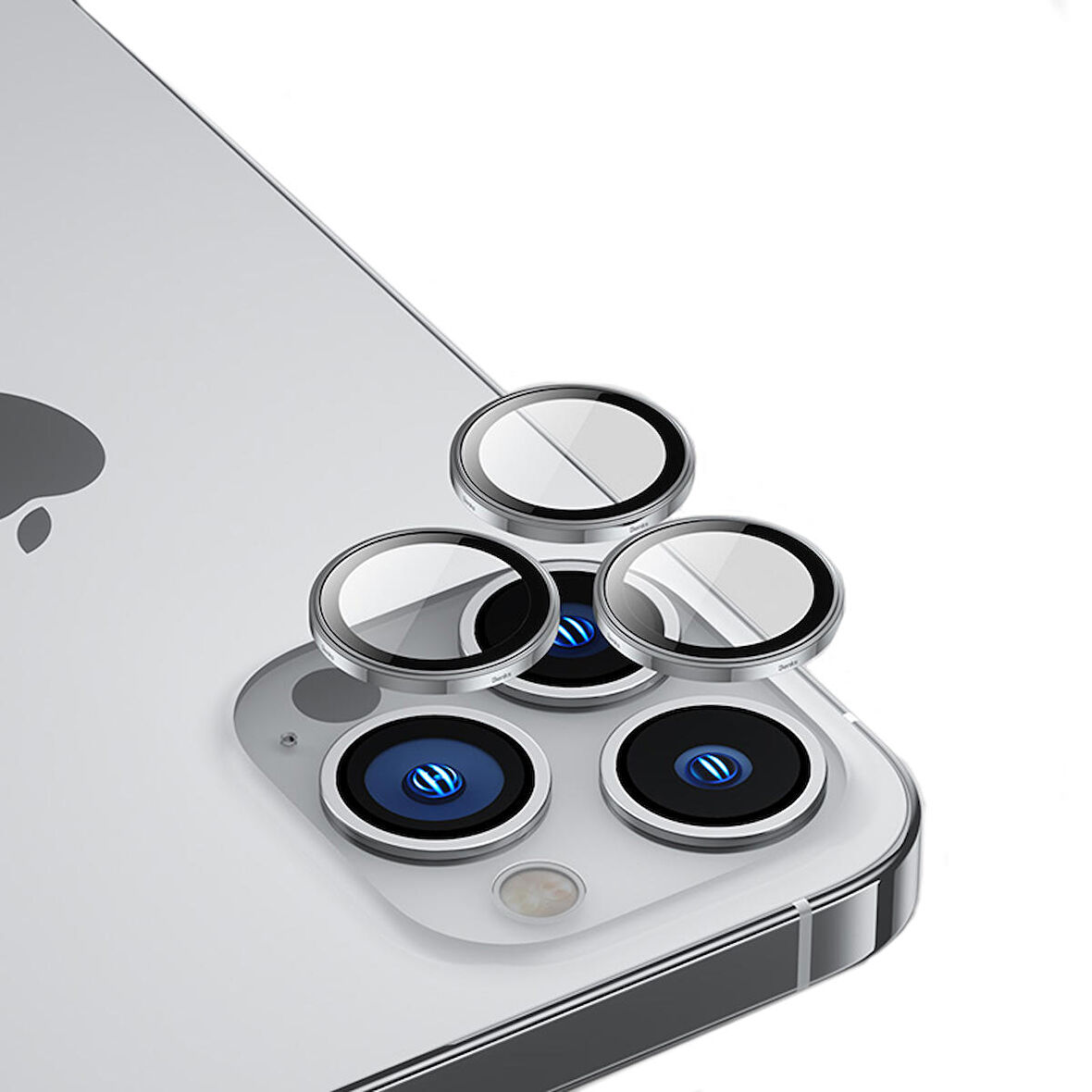 Vendas iPhone 14 Pro Uyumlu Safir Strong Tam Uyumlu Kamera Lens Koruyucu