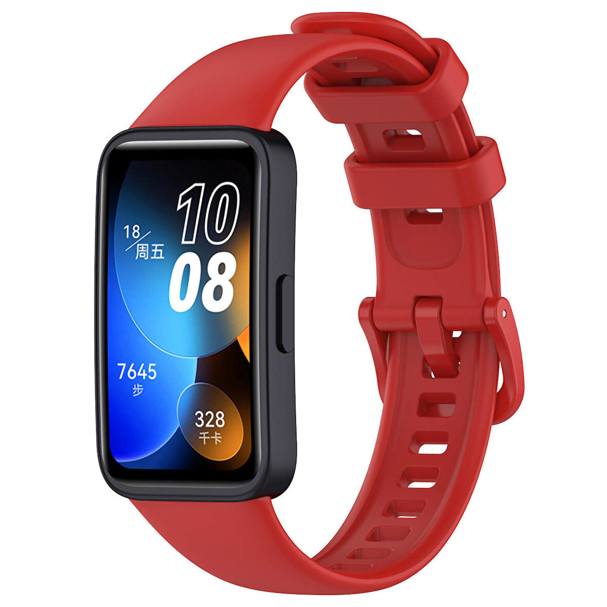 Vendas Huawei Band 8 Uyumlu Kademe Ayarlı Klasik Silikon Kordon ( SAAT DEĞİLDİR )