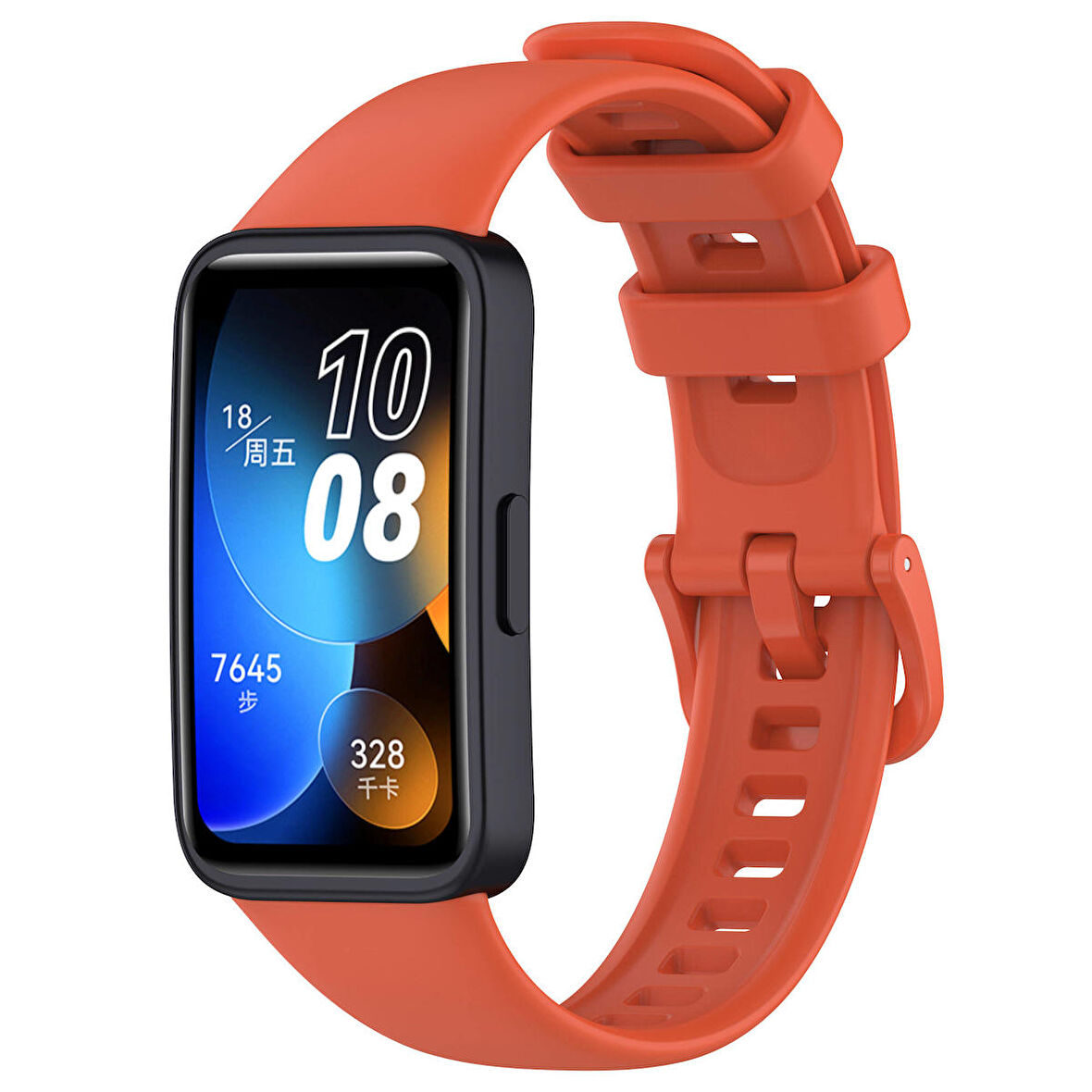 Vendas Huawei Band 8 Uyumlu Kademe Ayarlı Klasik Silikon Kordon ( SAAT DEĞİLDİR )
