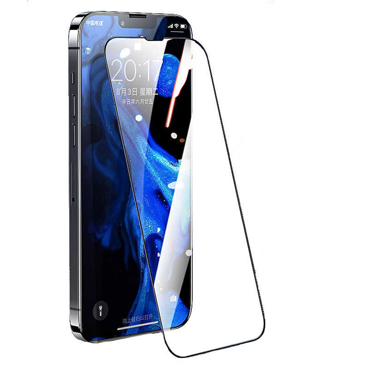 Vendas iPhone 13 Uyumlu 0.33mm R-Pro Curved Kavisli kenarlı Tam Kaplama Cam Ekran Koruyucu 2 Adet