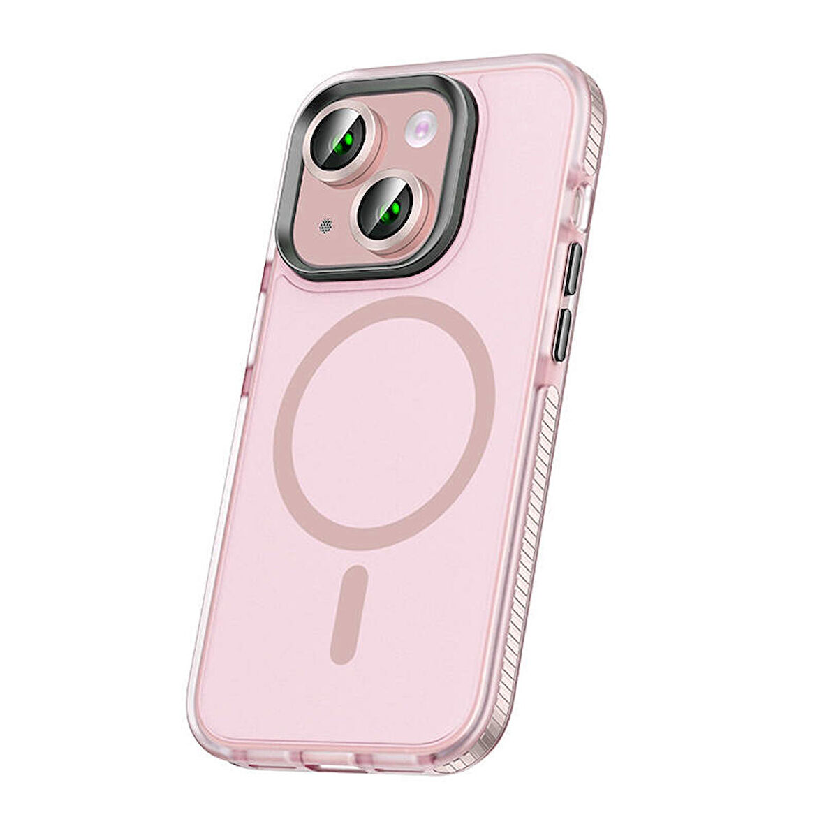 Vendas iPhone 15 Uyumlu Klaptika Airbag Corner Support Magsafe Wireless Şarj Özellikli Kılıf