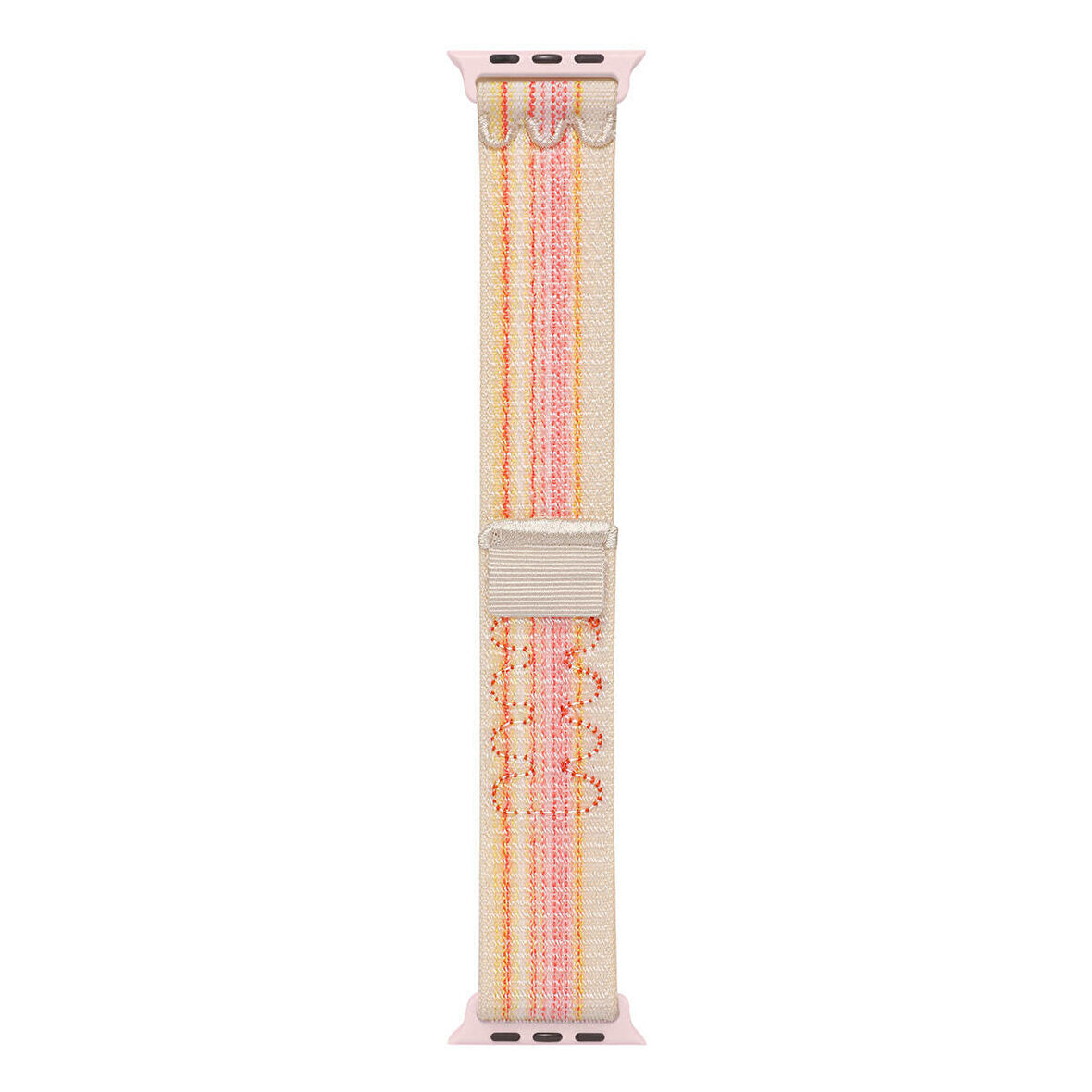 Vendas Apple Watch Ultra 49mm Uyumlu Cırt Bantlı Hasır Kordon Strap Kayış ( Saat Değildir )