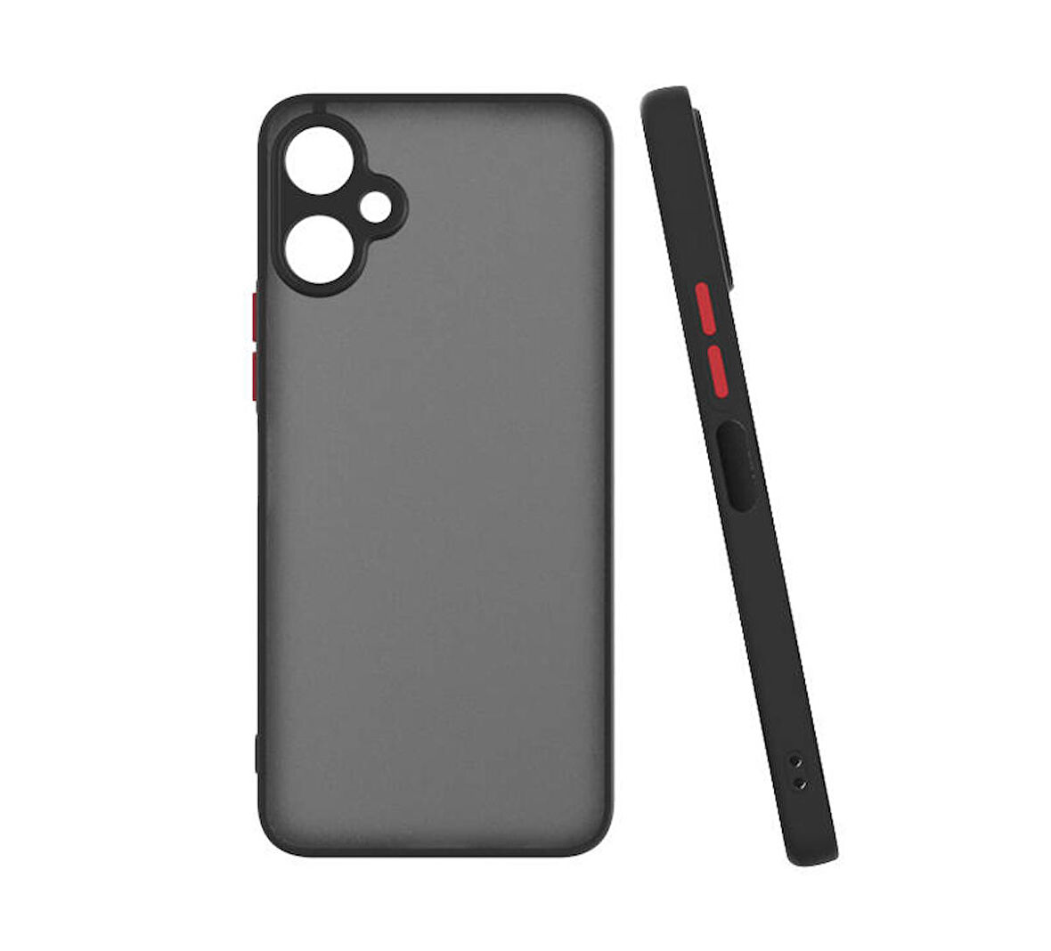Vendas Tecno Spark 9T Uyumlu Mara Serisi Arkası Mat Renkli Hux Silikon Kılıf
