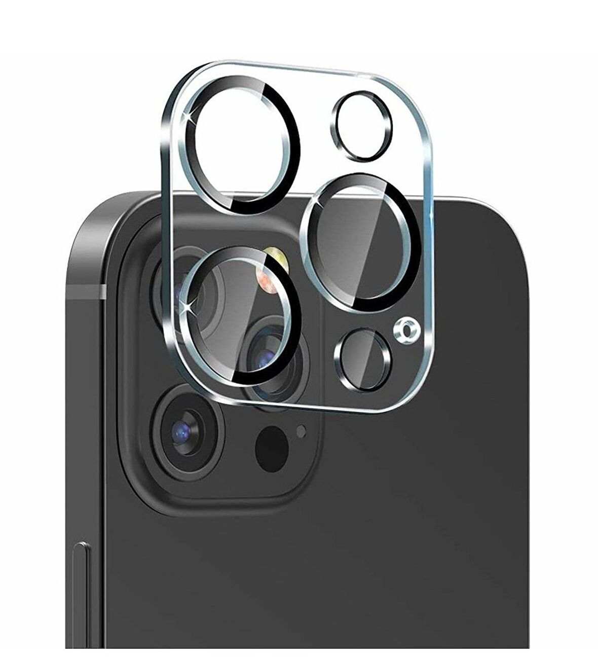 Vendas iPhone 14 Pro Max Uyumlu Integrad Tam Uyumlu Kamera Lens Koruyucu 2 Adet