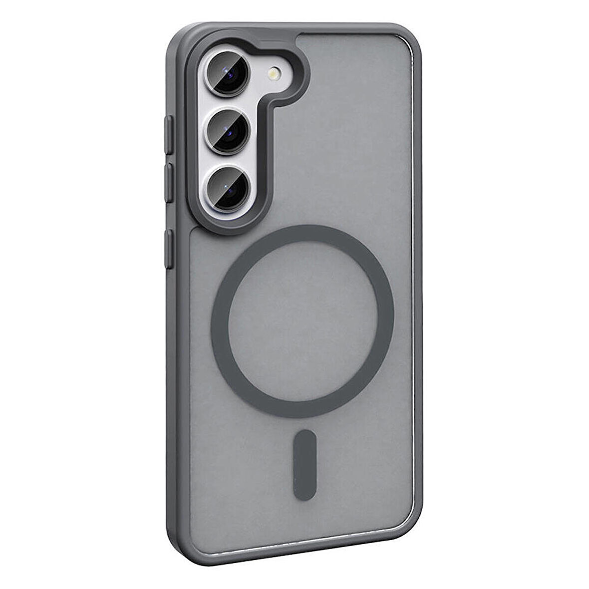 Vendas Samsung Galaxy S23 Kılıf Magsafe Şarj Özellikli Mat Arka Yüzey Zore Sio Kapak