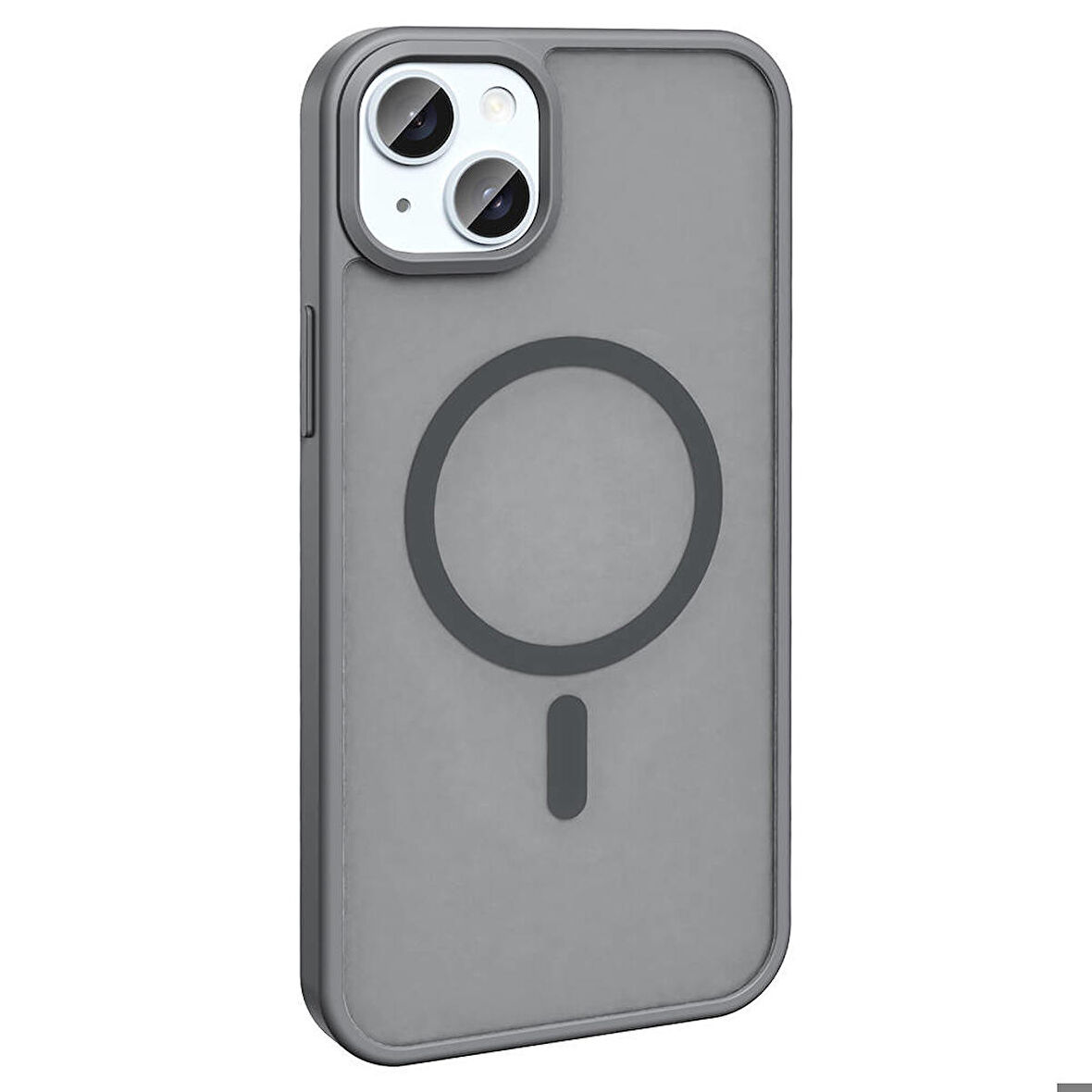 Vendas iPhone 15 Kılıf Magsafe Şarj Özellikli Mat Arka Yüzey Zore Sio Kapak