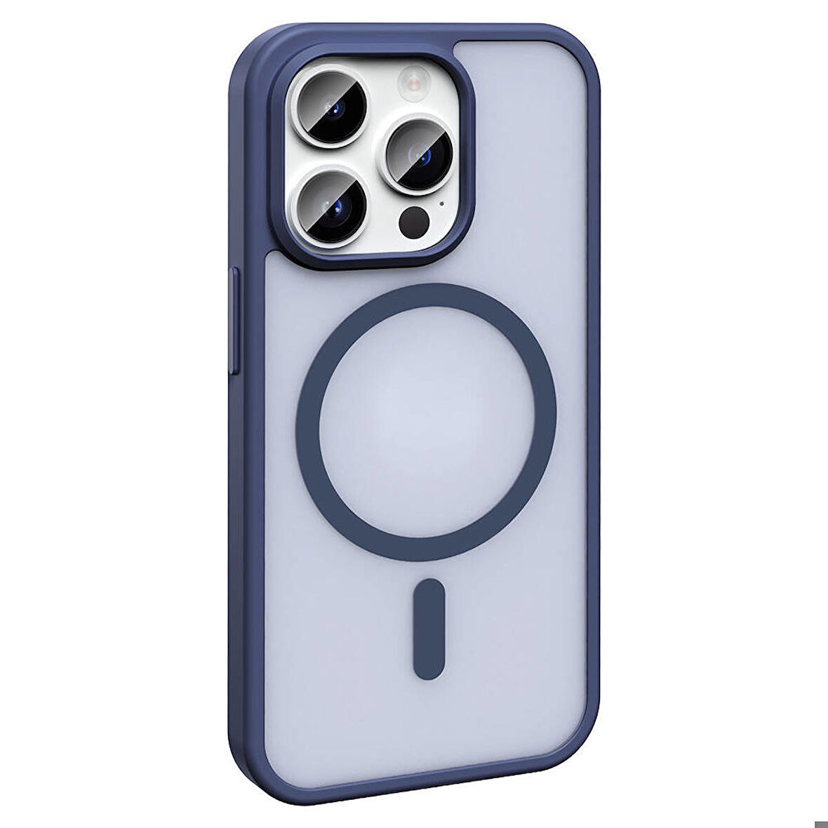 Vendas iPhone 14 Pro Max Kılıf Magsafe Şarj Özellikli Mat Arka Yüzey Zore Sio Kapak