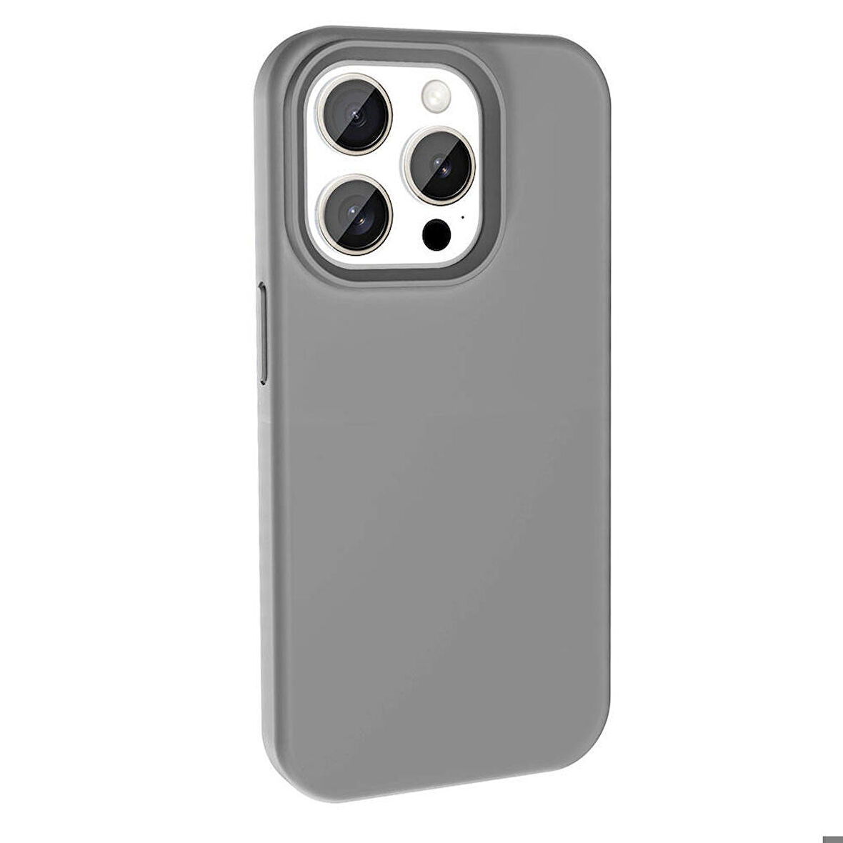Vendas iPhone 15 Pro Kılıf Magsafe Şarj Özellikli Sıvı Teknolojili Silinebilir Sert Zore Kivi Kapak