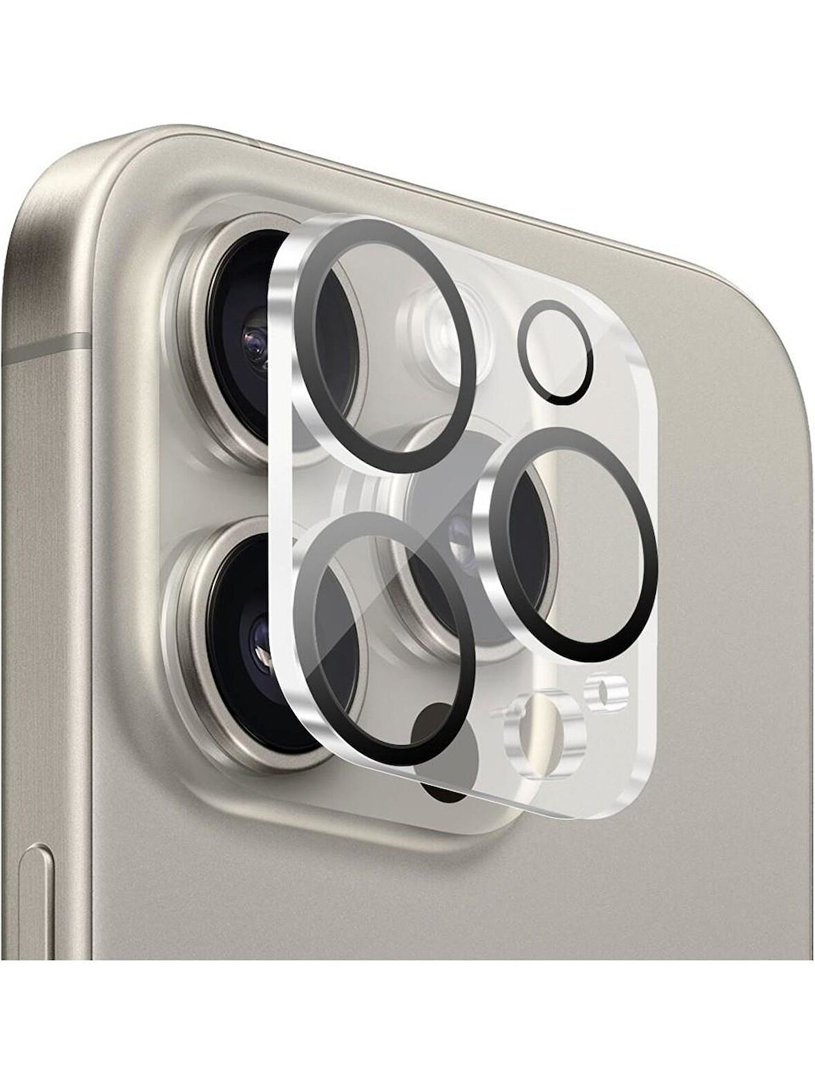 Vendas iPhone 14 Pro Uyumlu Integrad Tam Uyumlu Kamera Lens Koruyucu