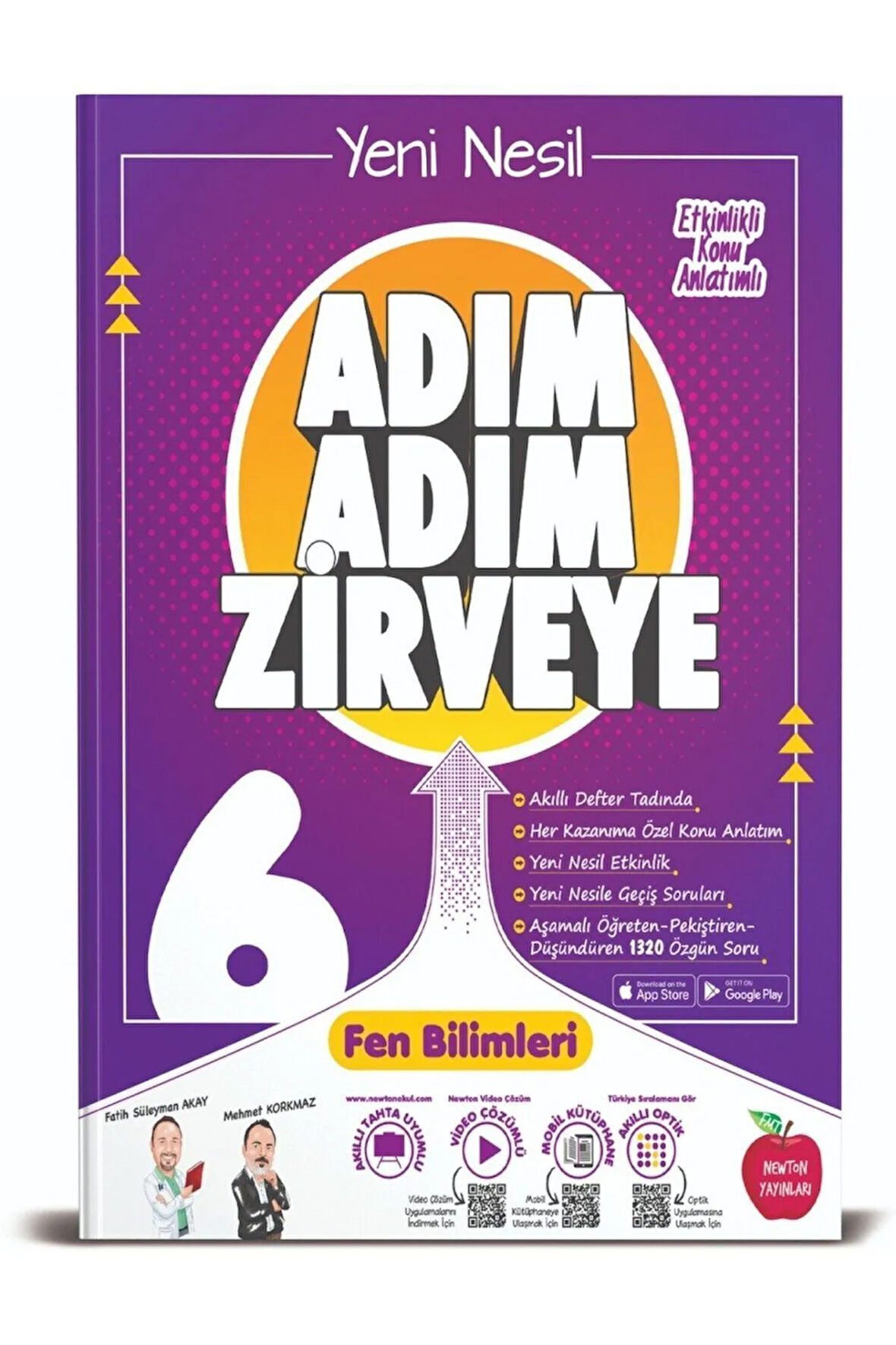 Newton Yayınları 6 Sınıf Fen Bilimleri Adım Adım Zirveye Soru Bankası
