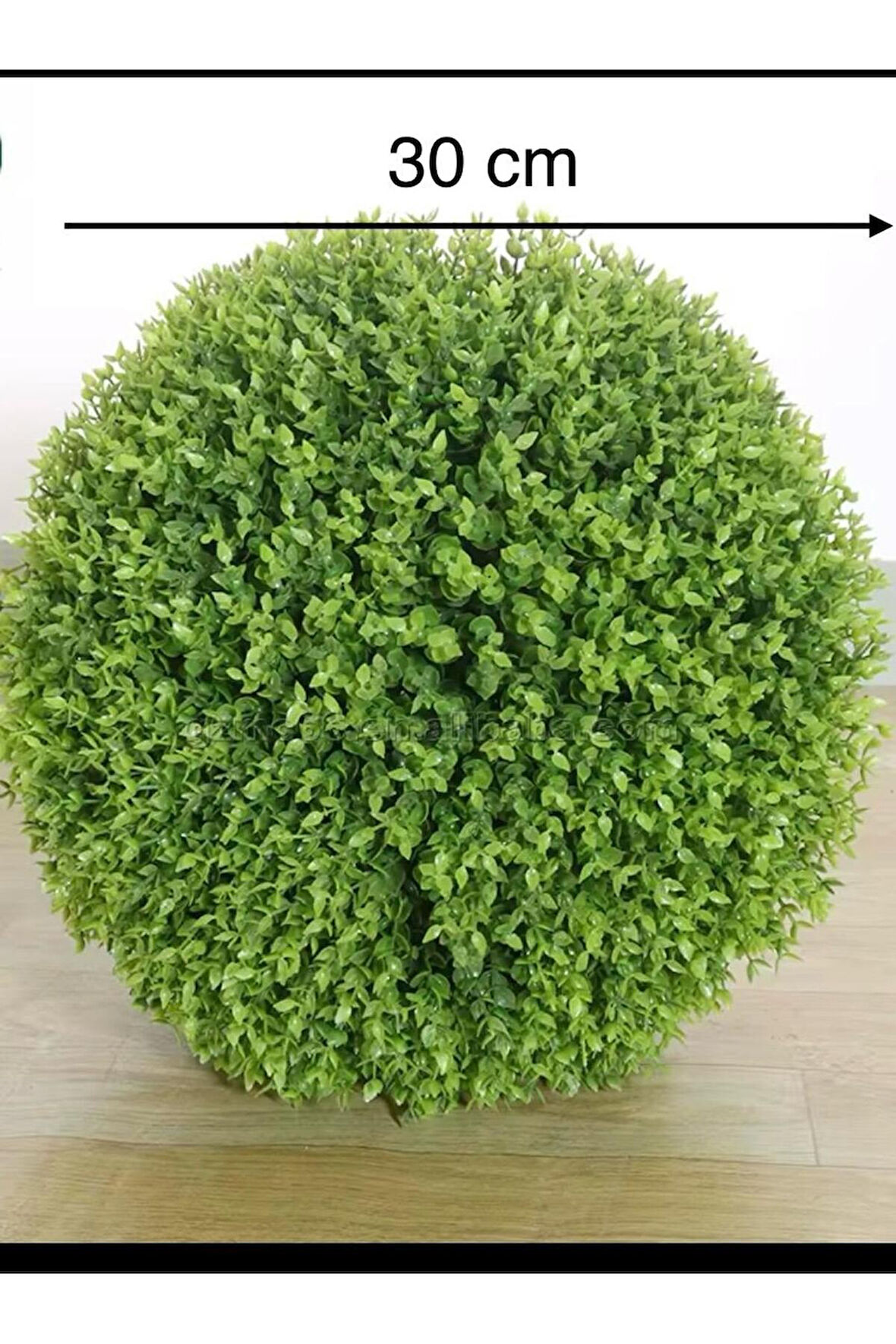 DEKORATİF 30 CM OKALİPTUS ŞİMŞİR TOP