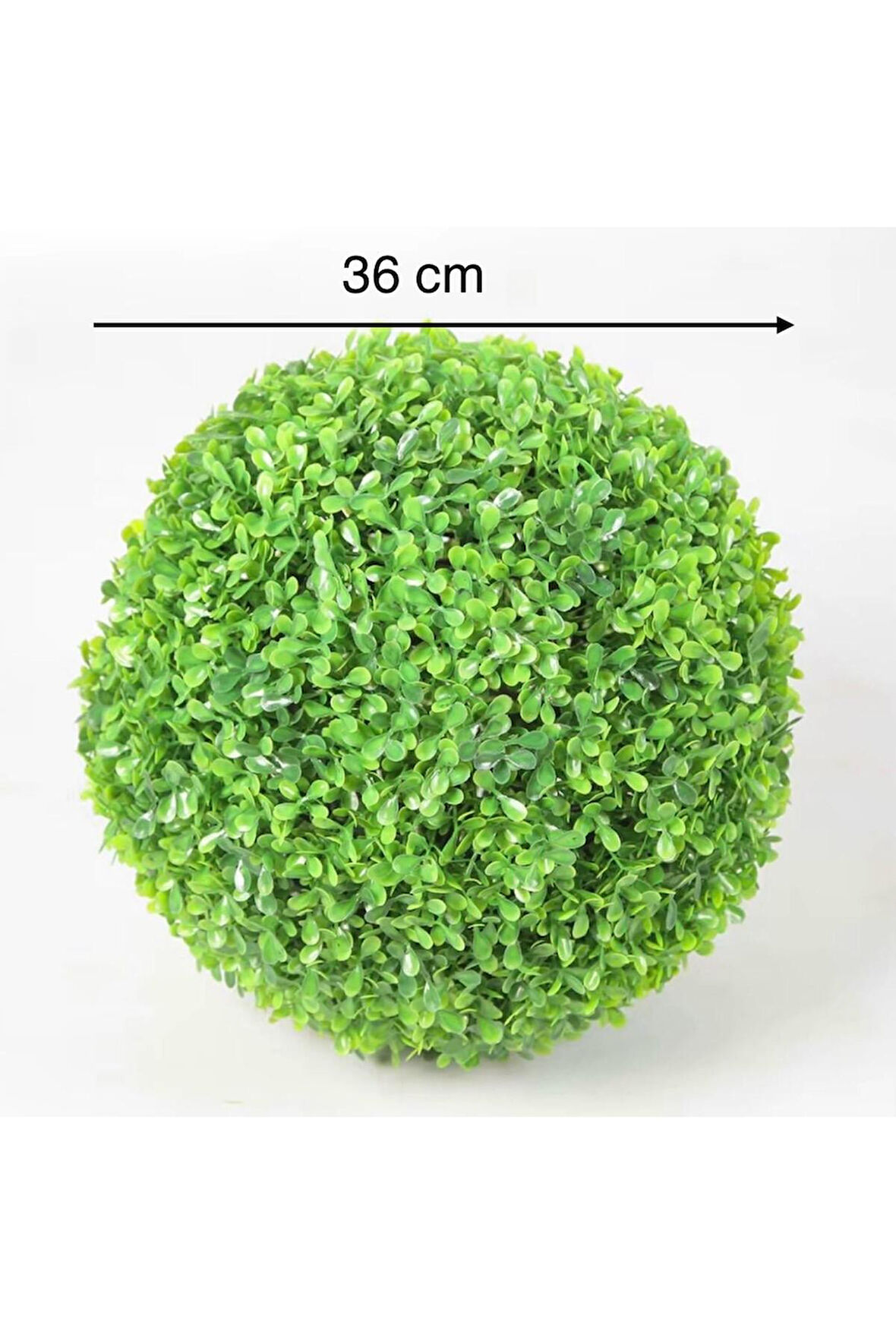 DEKORATİF 36 CM ŞİMŞİR TOP