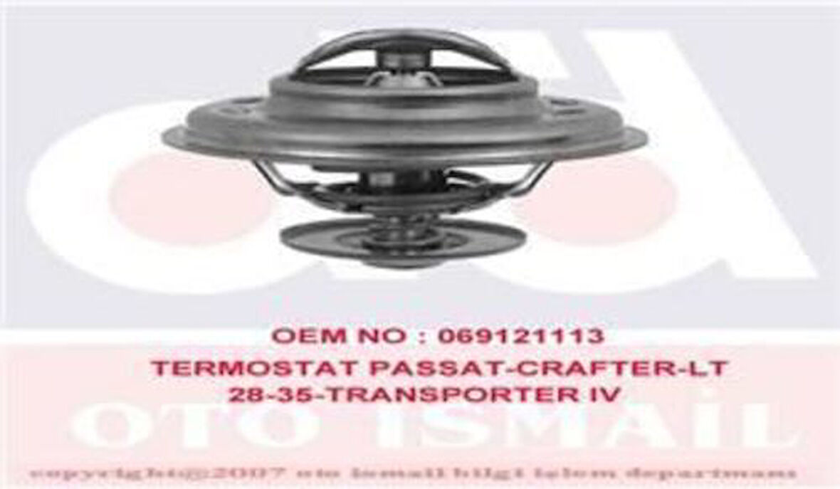 Vernet TH596887 Termostat (87C) Crafter LT35 Passat T4 A100 A6 A80 2.0 2.3D 2.5TDI 