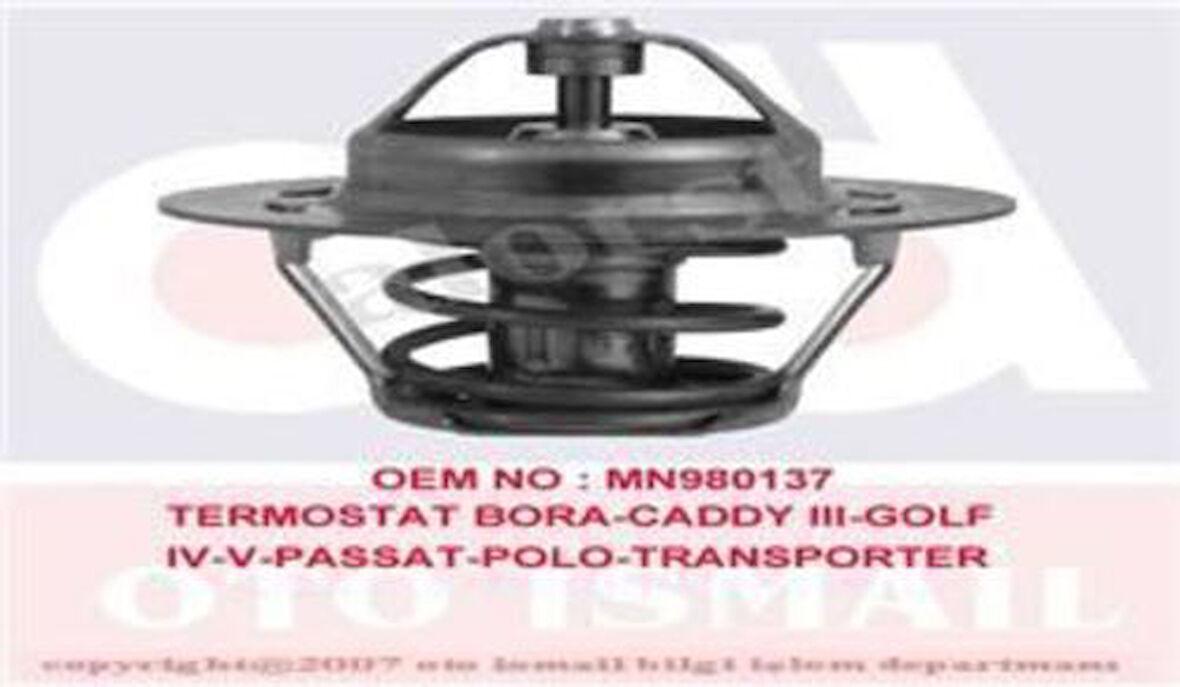 Vernet TH627687 Termostat 87CCC Bora Caddy Golf Passat Polo T5 Sharan Octavia Fabia Toledo Ibiza Cordoba A3 A4 A5 050121113CM