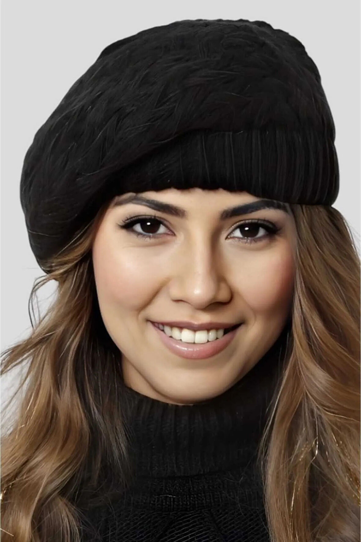 Uniquetrenders Kadın Örgü Triko Ressam Bere