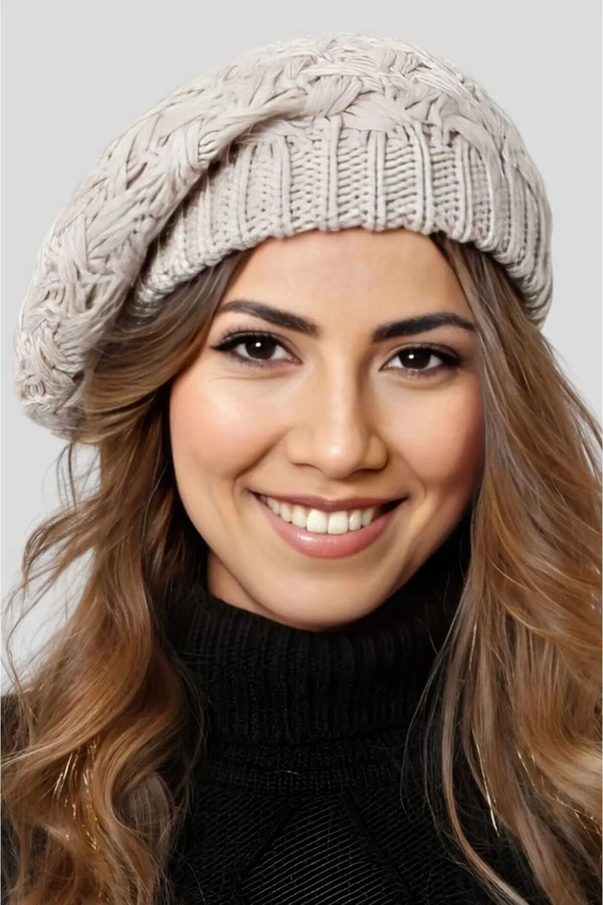 Uniquetrenders Kadın Örgü Triko Ressam Bere