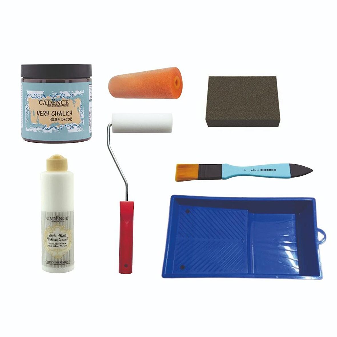 CADENCE KOYU KAHVERENGİ VERY CHALKY 500 ML BOYA SETİ