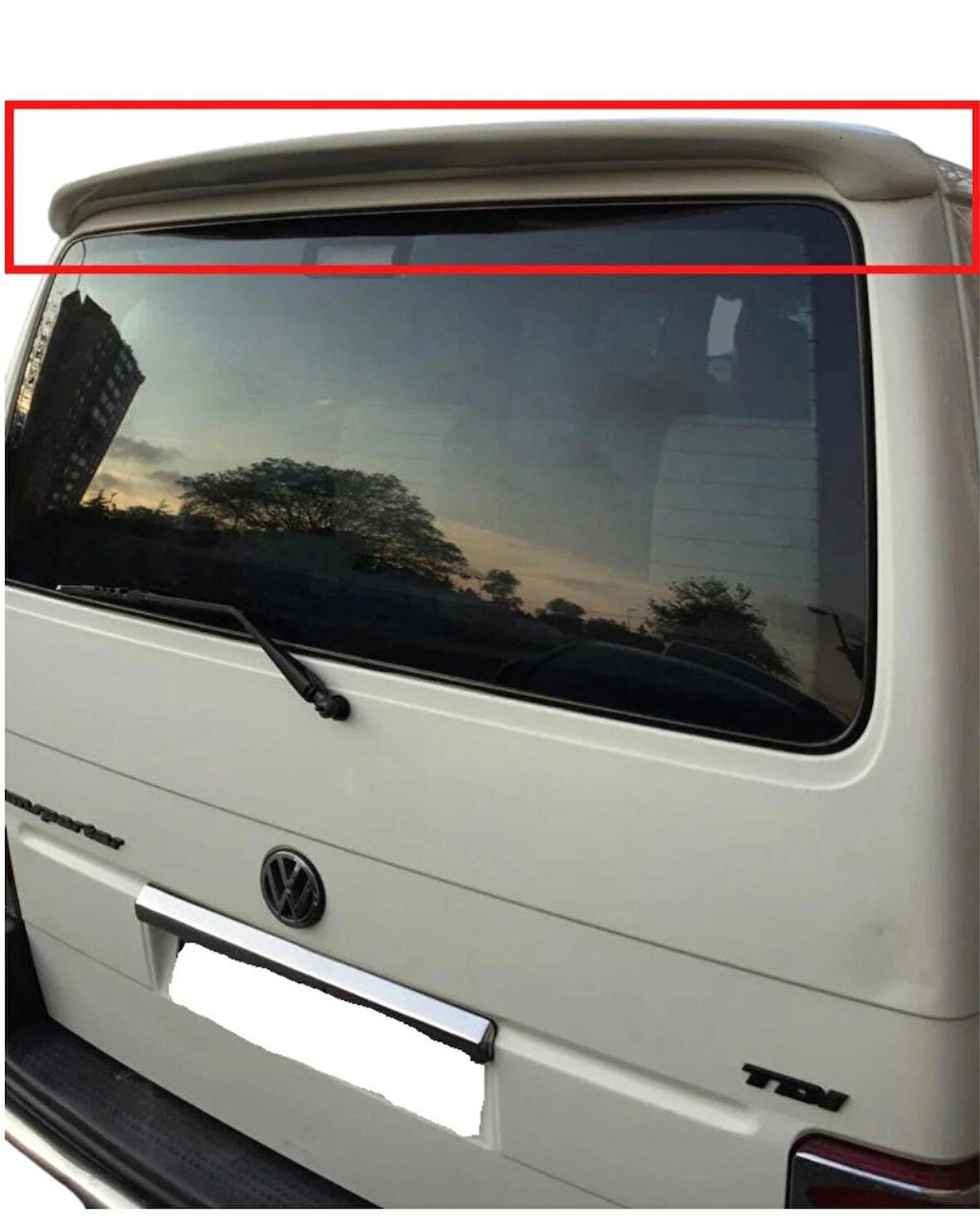  TRANSPORTER T4 ANATOMİK IŞIKSIZ SPOİLER (( BOYASIZ ))