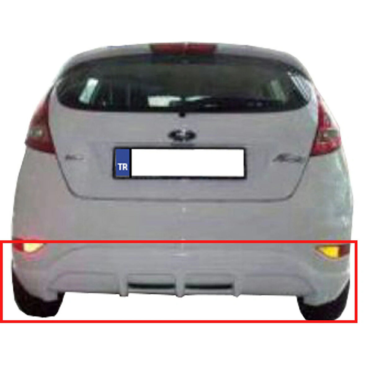 FİESTA 2009-2017 ARKA TAMPON EKİ (( BOYASIZ ))