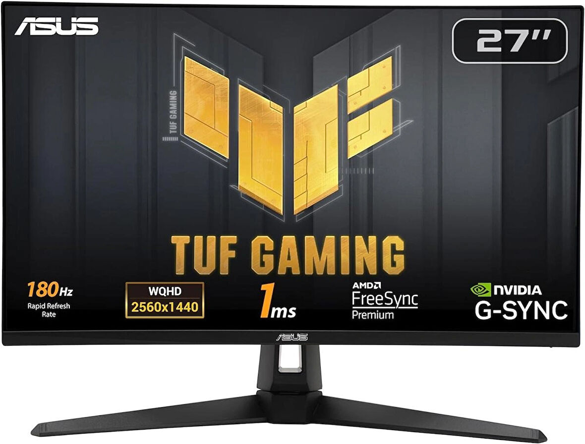  Asus TUF Gaming VG27AQ3A 27" 1 ms 2K IPS 180 Hz Oyuncu Monitörü