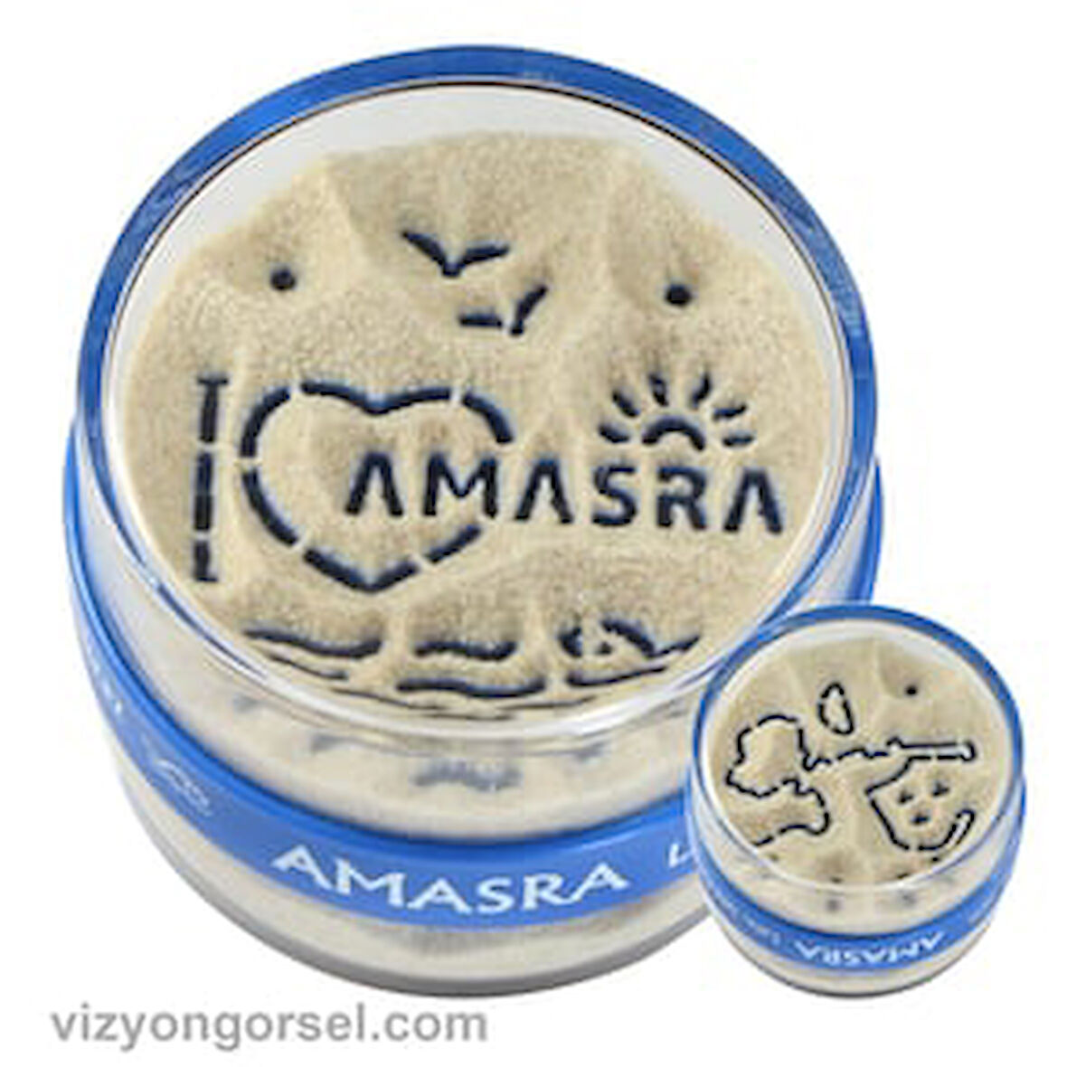 Kum Saat Görseli Amasra & Amasra Harita 12 adet FİYATIDIR VGKT19