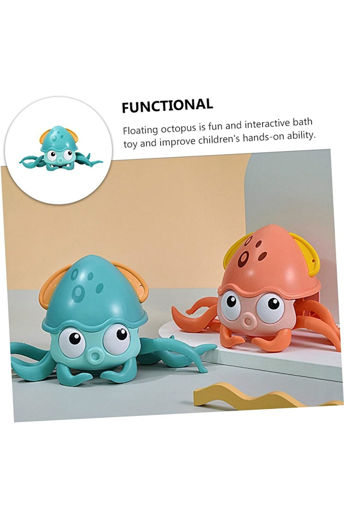 Sensörlü Sesli Ahtapot Oyuncak