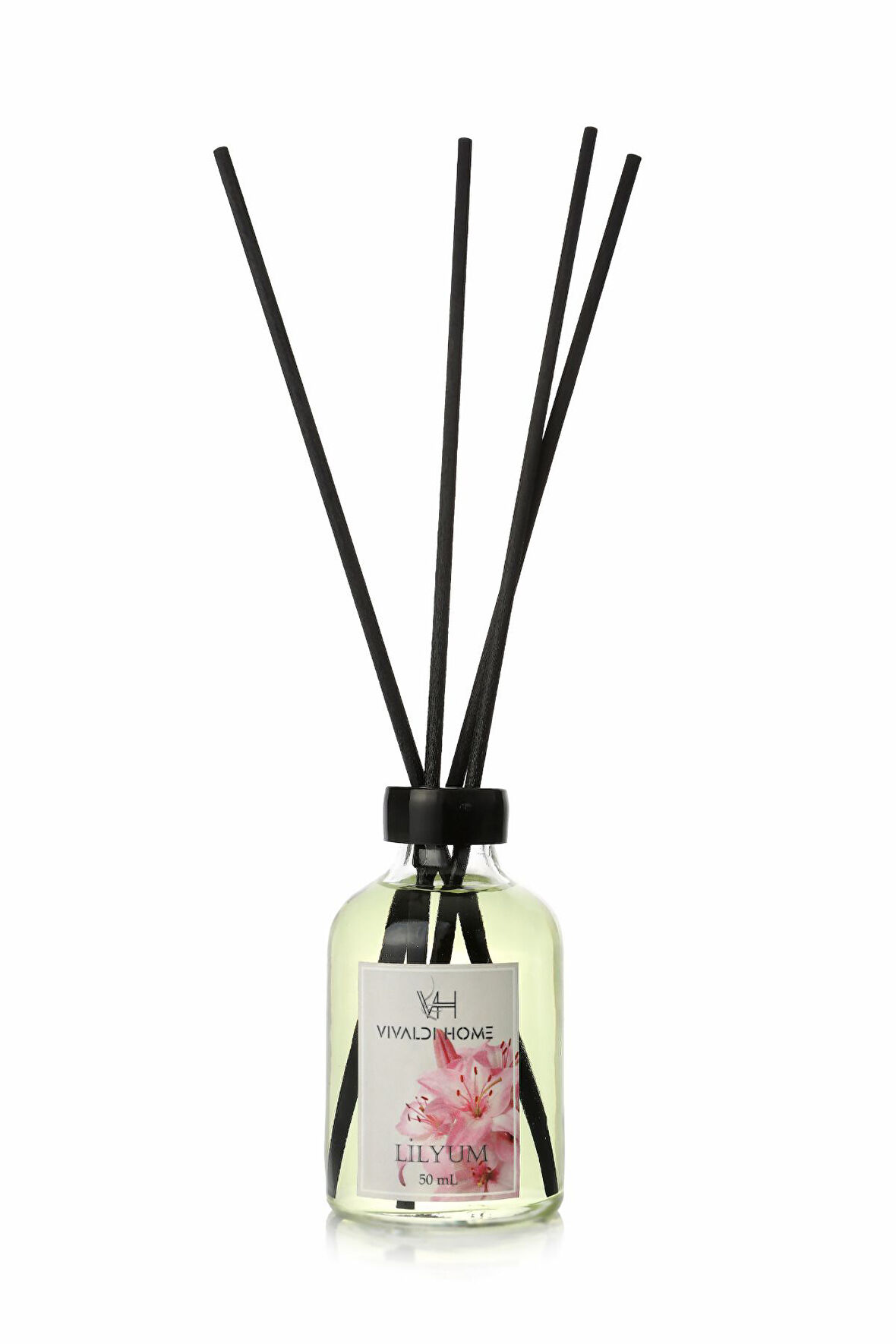 Lilyum Çiçeği Çubuklu Oda Kokusu Esansiyel Uçucu Yağ 50ml