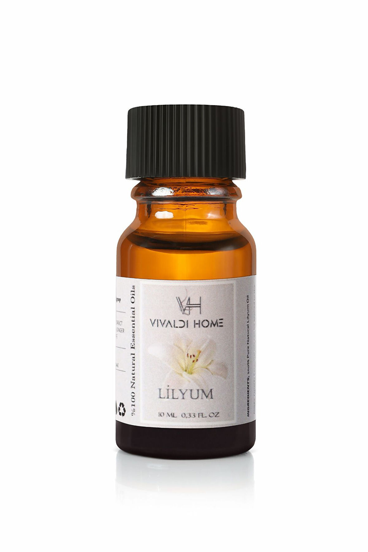 Lilyum Çiçeği Aromaterapi Uçucu Yağ Esansiyel Buhurdanlık Yağı 10ml