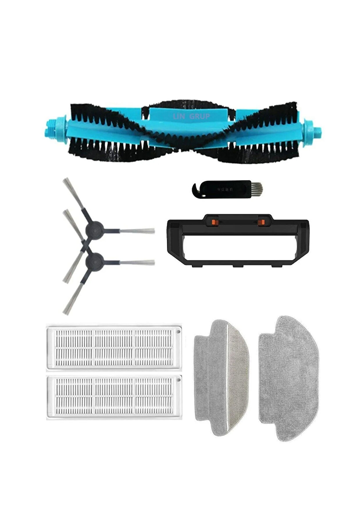 Xiaomi Mi Robot Vacuum STYTJ02YM S10 - S12 - Viomi V2 V3 uyumlu yedek parçaları