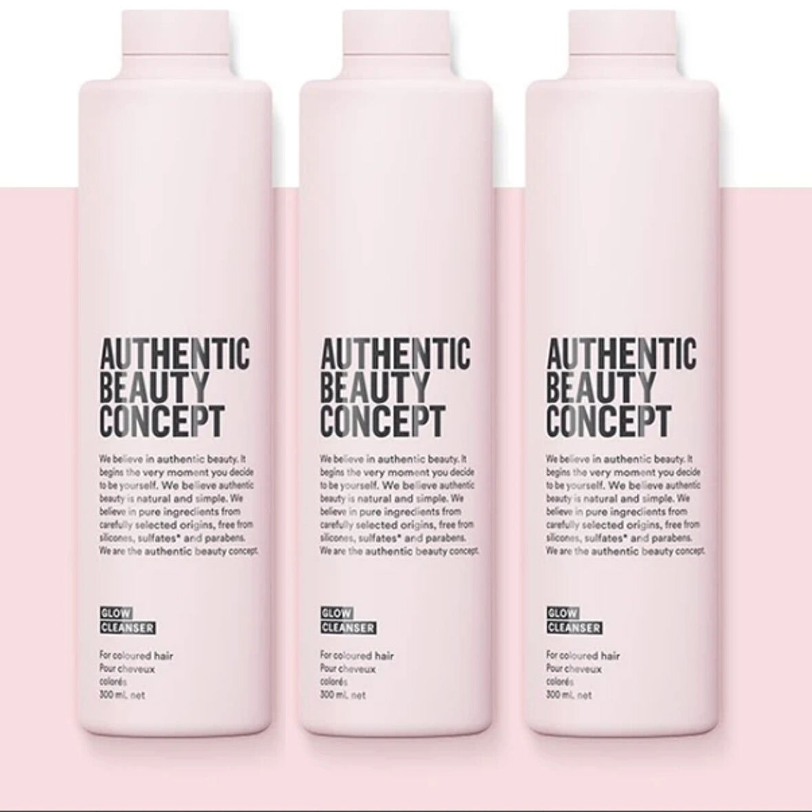 Ekonomik 3 ADET Glow Cleanser Şampuan 300 ML %100 Orijinal