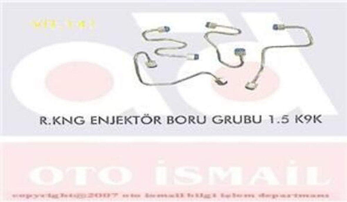 Vıtesse 141 Enjektor Borusu Grubu Kangoo 1.5 K9K