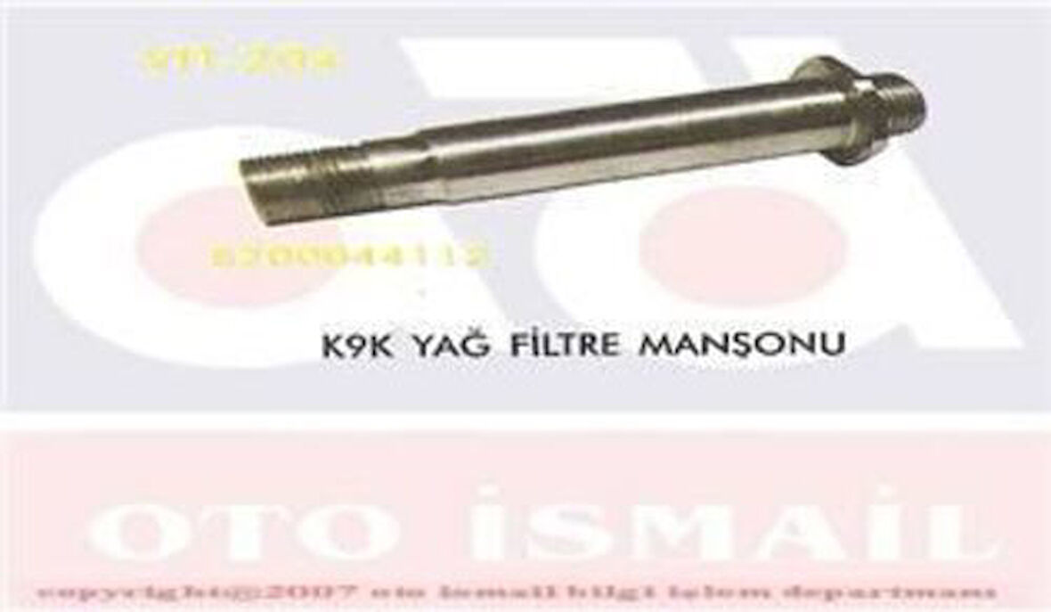 Vıtesse 204 Yağ Filtre Mansonu Megane Clıo Kangoo 1.5Dcı K9K