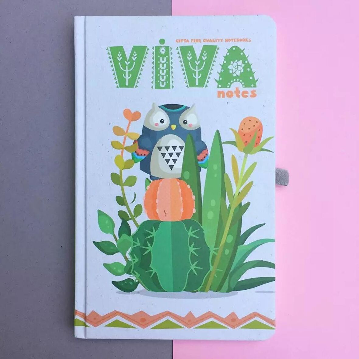 Viva Notes Sert Kapak 120 Yaprak Çizgili Defter 13x21