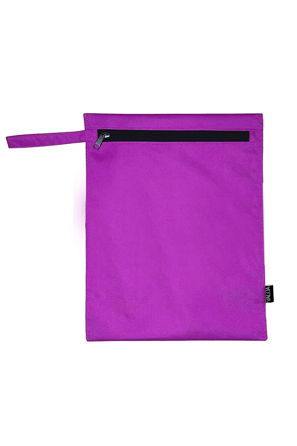 Islak Kirli Mayo-Tesettür Mayo Seyahat ve Spor Çantası Büyük Boy 35x45 cm - Fuşya