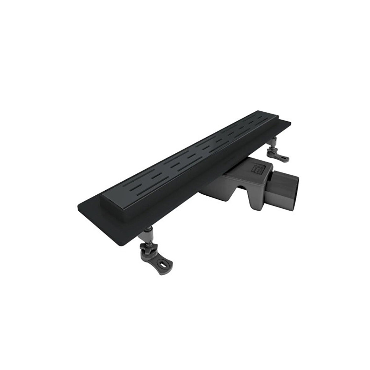 VALTEMO STARLİNE BASE 40 CM DUŞ KANALI YANDAN ÇIKIŞ (SİYAH)