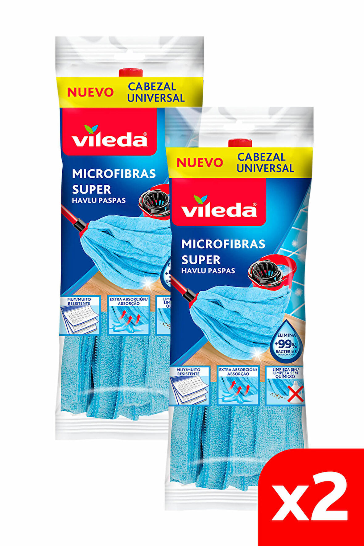 Microfiber Süper Havlu Paspas X 2 Adet