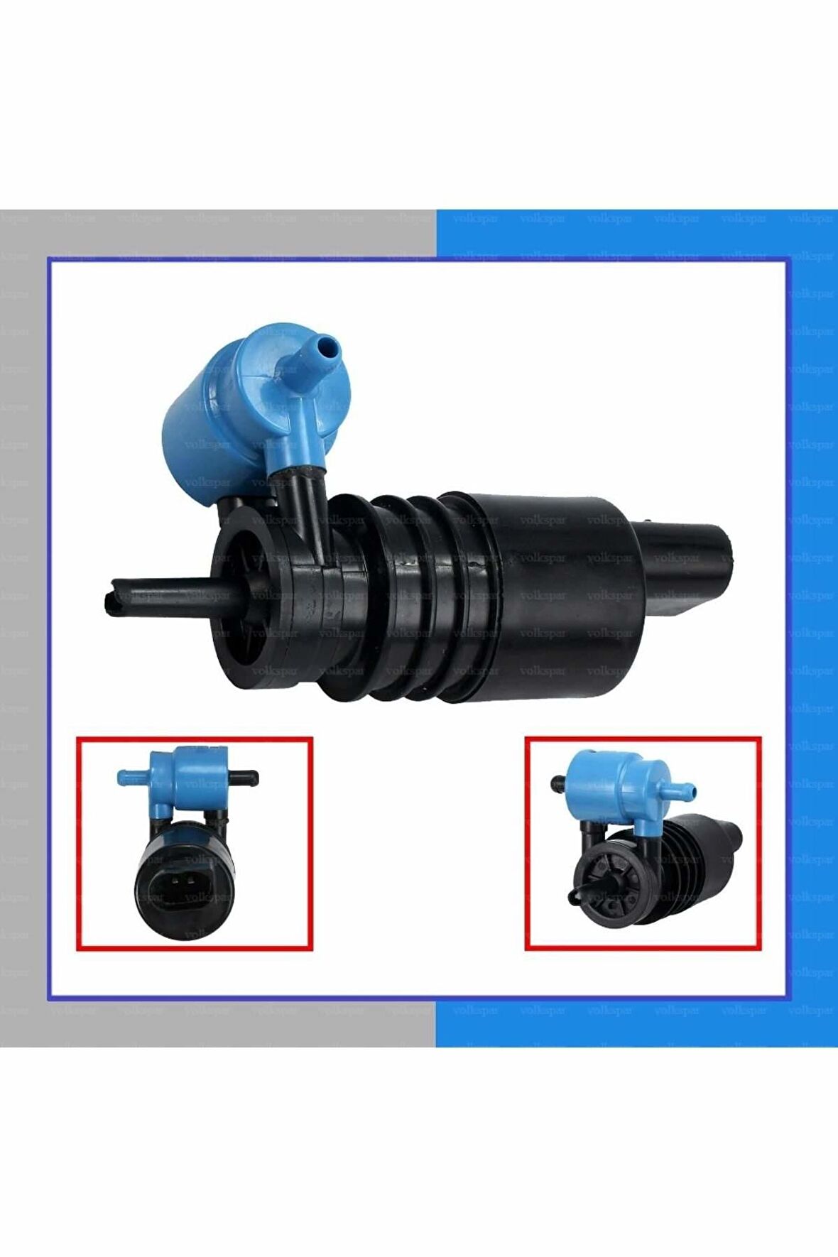 1k6955651 Audı A4 B7 Avant 2005-2008 Model Arası Cam Yıkama Silecek Su Fıskiye Pompa Motoru