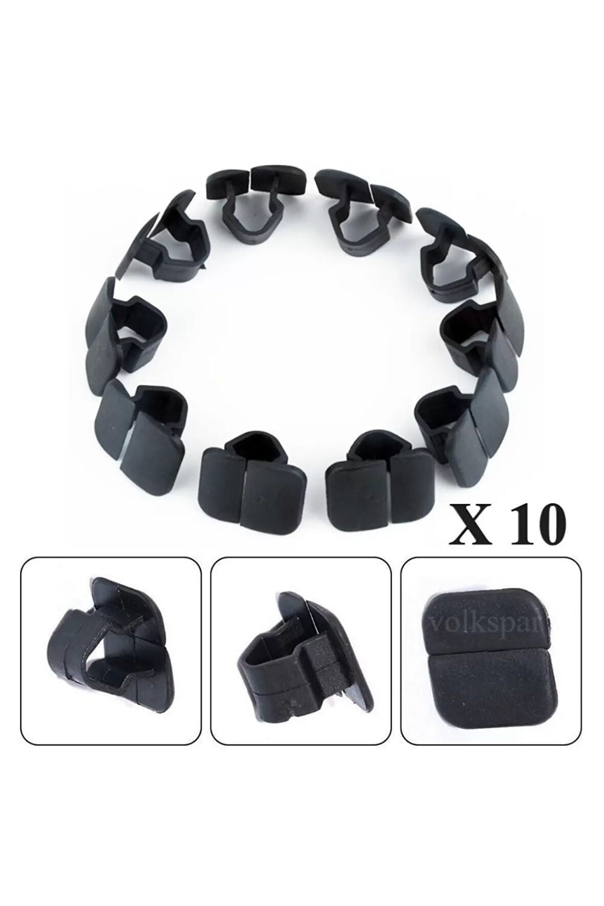 Ibiza Fr Kaput Izolasyonu Keçesi Bağlantı Klipsi 2013-2016 Model Arası Uyumlu