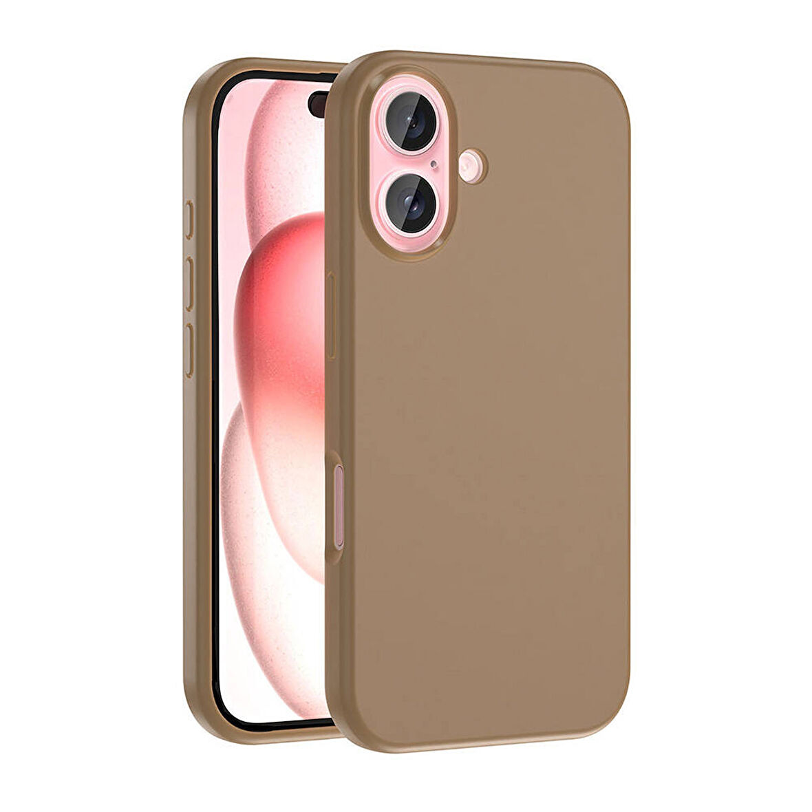 Forzacase iPhone 16 ile uyumlu Velvet Serisi İçi Kadife Magsafe Şarj Özellikli Silikon Kılıf