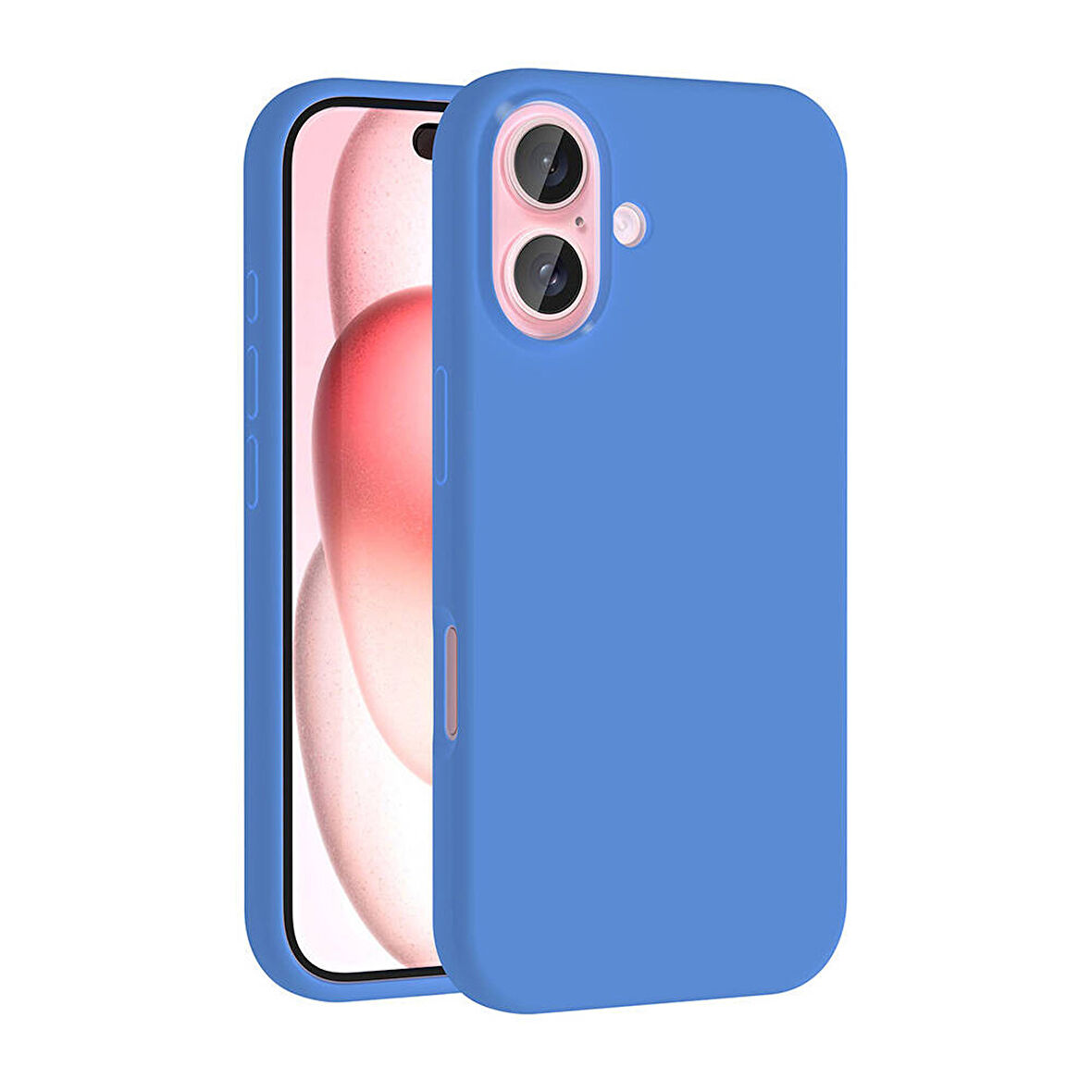 Forzacase iPhone 16 ile uyumlu Velvet Serisi İçi Kadife Magsafe Şarj Özellikli Silikon Kılıf