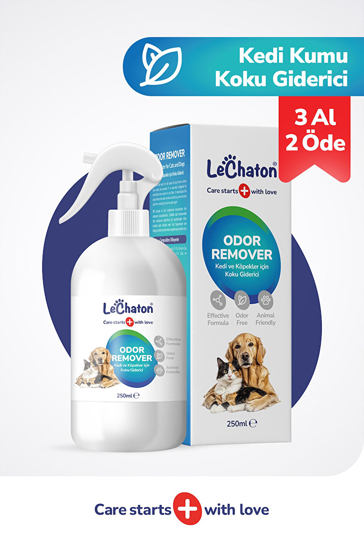 Kedi Kumu Ve Tuvaleti Koku Giderici, İdrar ve Çiş Spreyi, Kokusuz Tuvalet Için, 250 ml