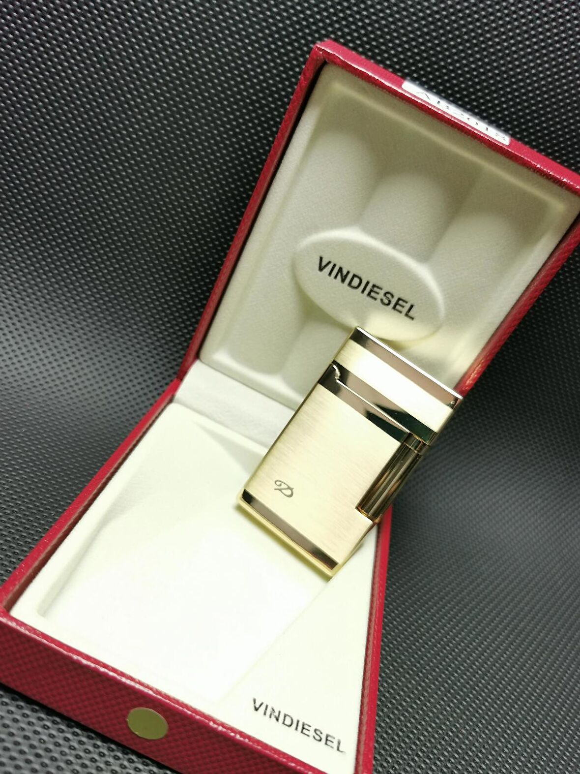 Kişiye Özel Vindiesel Dupont Mekanizmalı Lüks Çakmak - Hediyeli