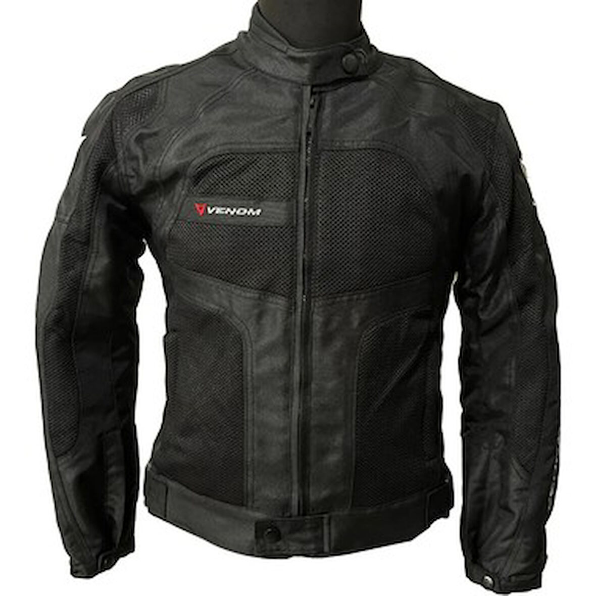 VENOM MOTOSİKLET CEKETİ DYNAMIC LADY SİYAH