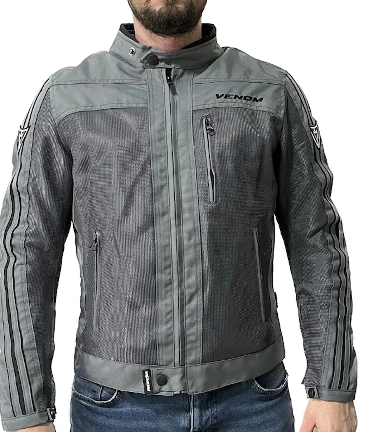 VENOM CEKET COMPASS GRİ 