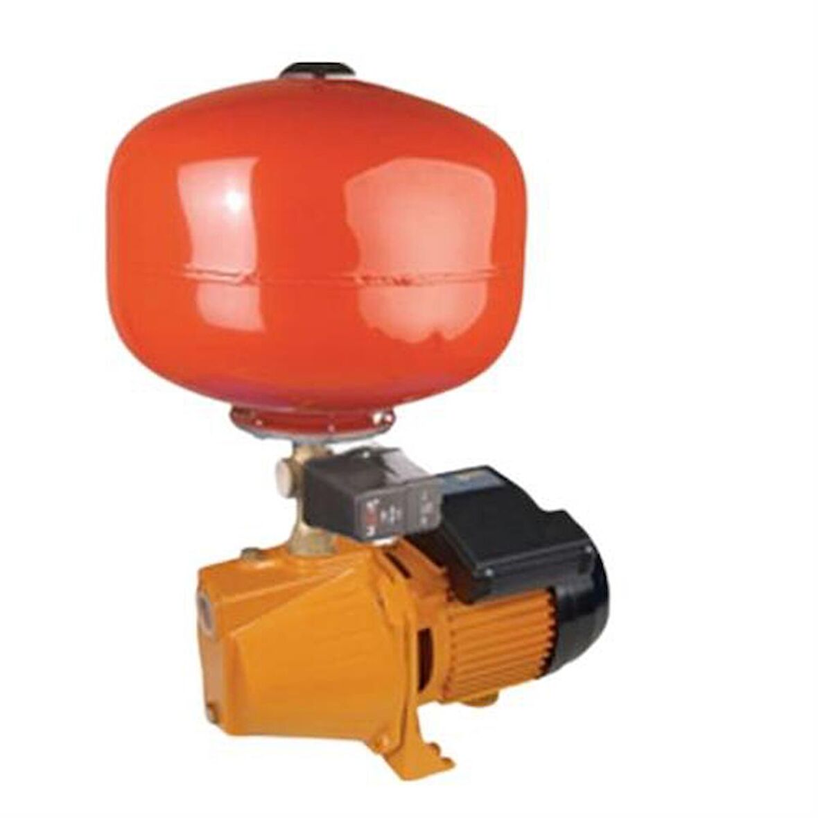 VPJ JET 100 Oval 1 HP 5 Kat 6 Daire 24 LT Küre Tank Kitli Paket Hidrofor