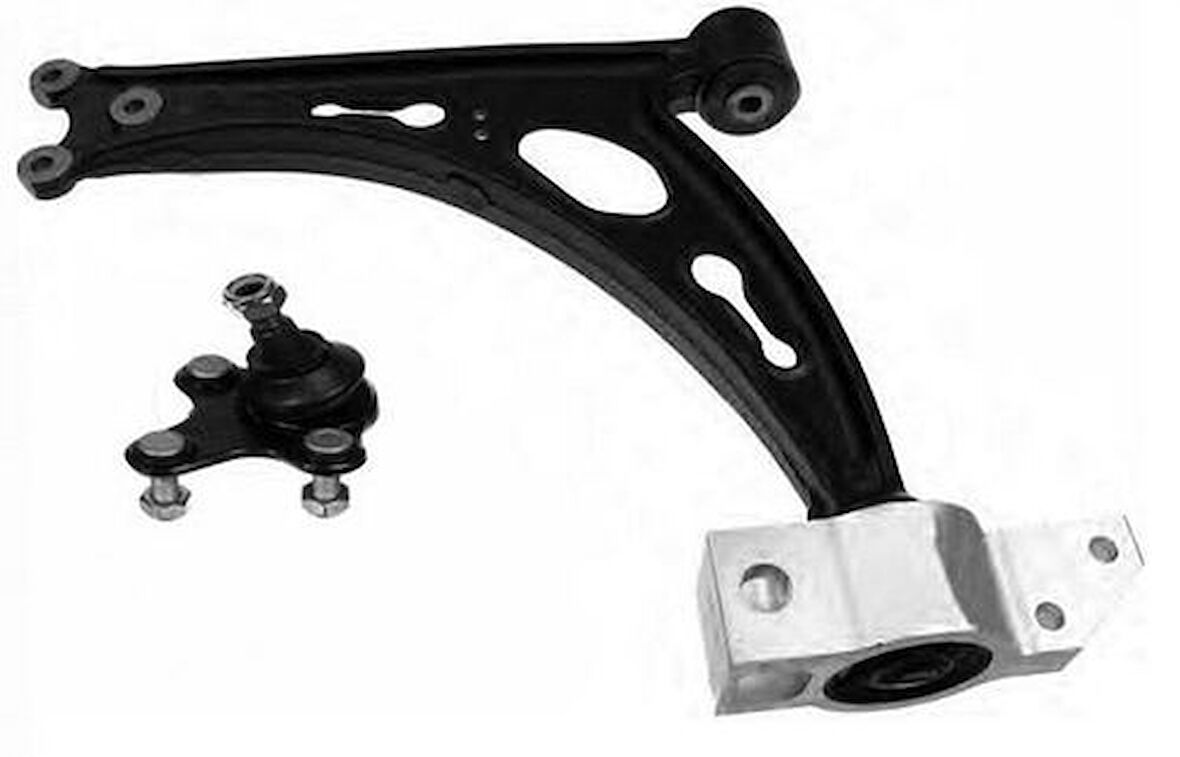 Votto 15-02526 Sol Ön Salıncak-Rotilli-Dokum Volkswagen Caddy-Golf-Jetta-A3-Leon-Octavia 1K0407151AC