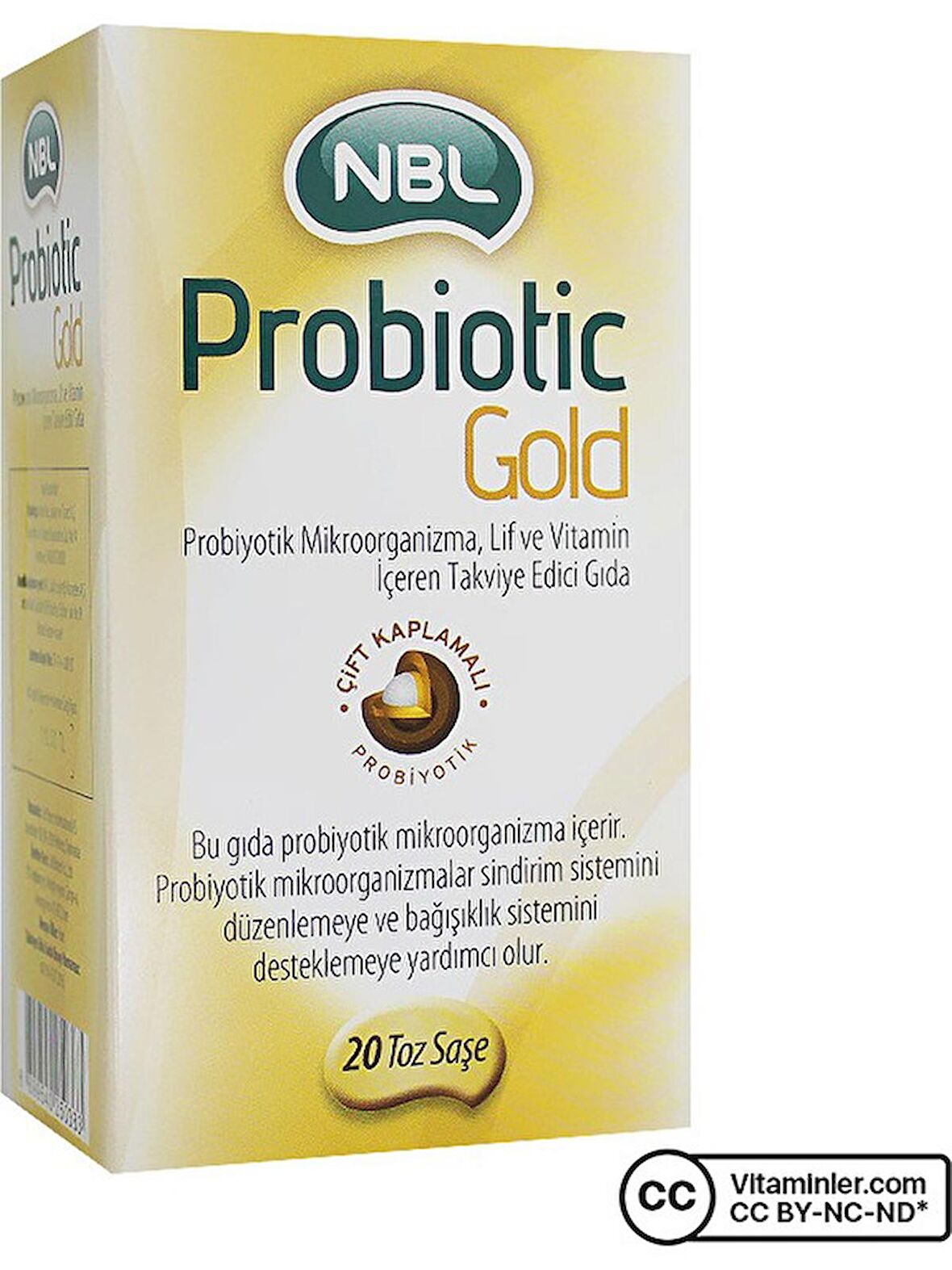 Nbl Probiotic Gold 20 Saşe