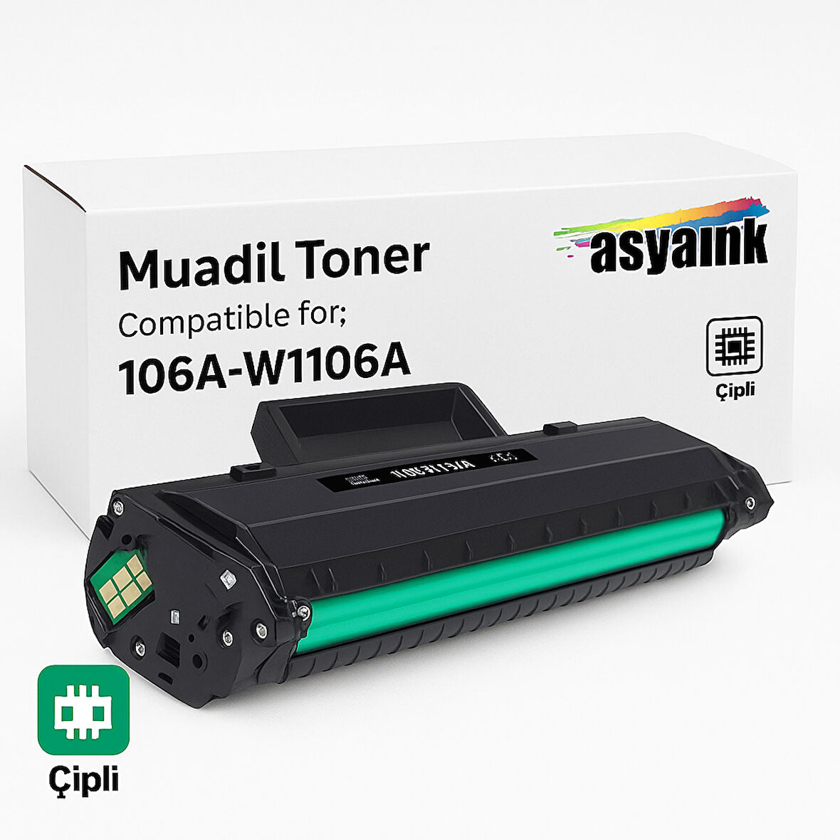 HP 135a W1106A Muadil Toner Çipli 1000sf Asyaink