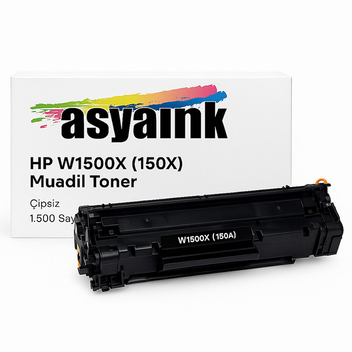 Asyaink HP W1500X (150X) Muadil Toner – Çipsiz – 1.500 Sayfa